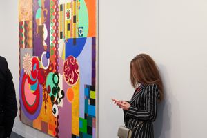 [Beatriz Milhazes][0], [White Cube][1], Frieze London (12–16 October 2022). Courtesy Ocula. Photo: William Cooper-Mitchell.


[0]: https://ocula.com/artists/beatriz-milhazes/
[1]: https://ocula.com/art-galleries/white-cube/